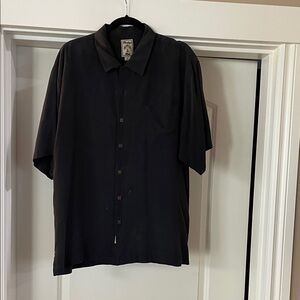 Montego Bay Club Men's Black Button Down Shirt